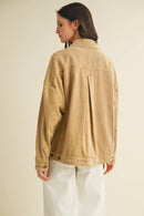 Backstory Denim Jacket Golden Rod