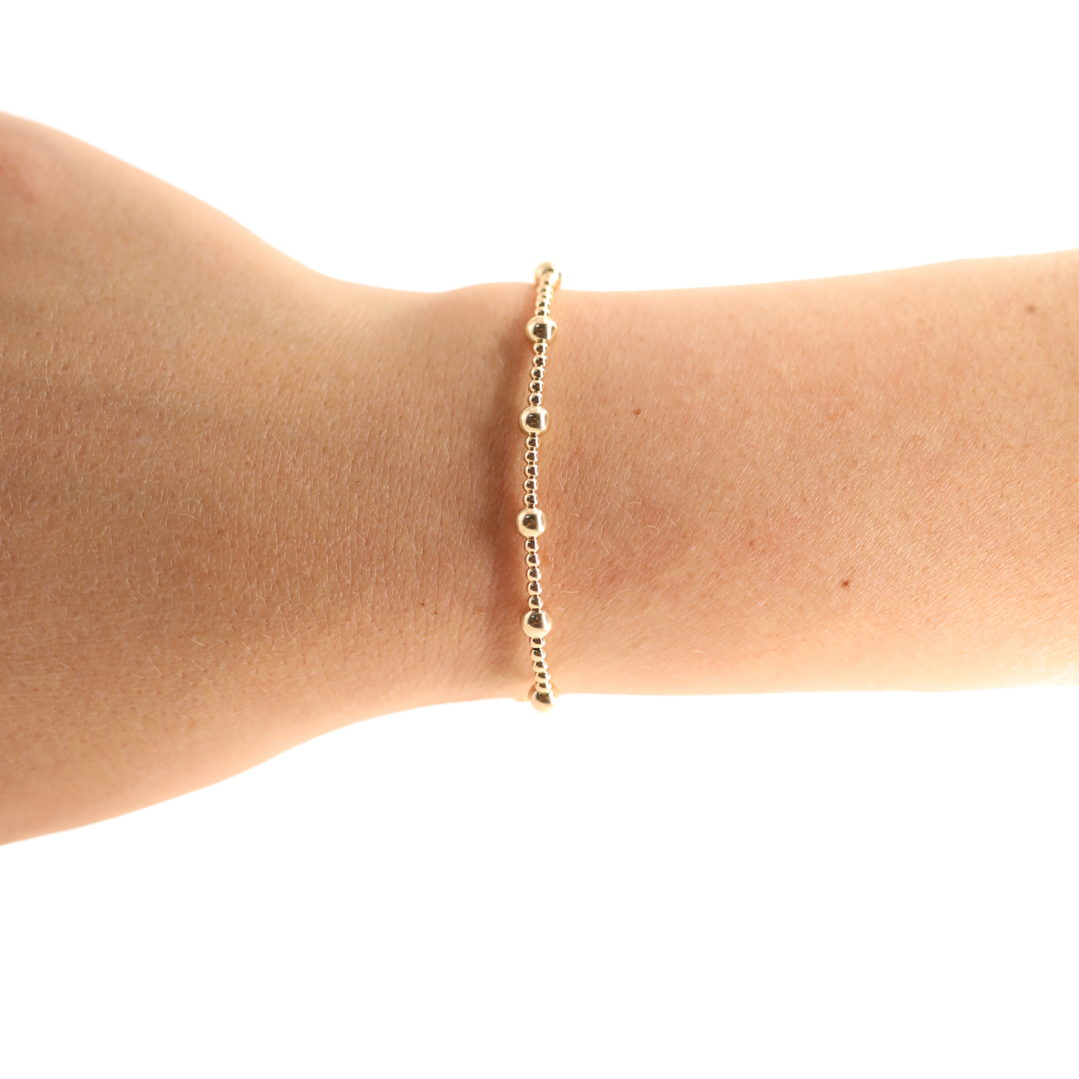 June Bracelet in Gold: Standard 6.75 inch