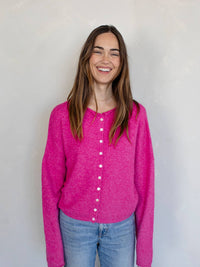 Piper Cardigan Fuchsia