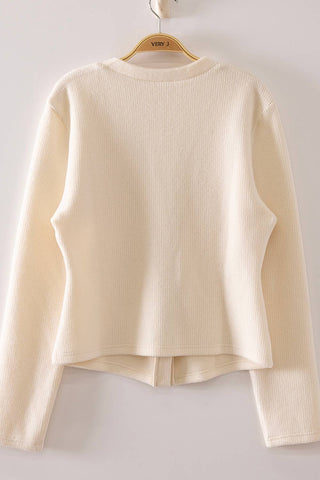 Golden Hour Ribbed Cardigan