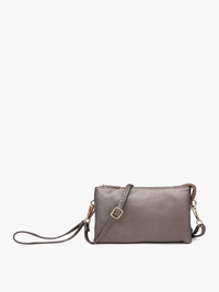 Riley Crossbody & Wristlet Grey