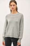 Brandi Sweater Burgundy