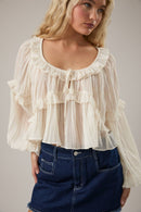 Rowdy Ruffle Blouse