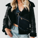 Suede Westlyn Woven Bum Bag: Suede Navy
