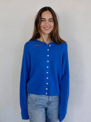 Blue Piper Cardigan: Blue