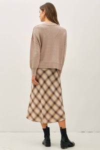 Brandi Sweater Burgundy