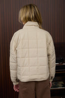 City Square Puffer Khaki
