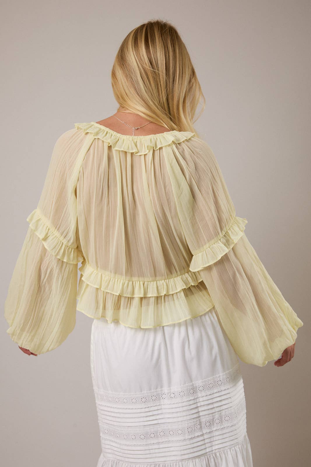 Rowdy Ruffle Blouse