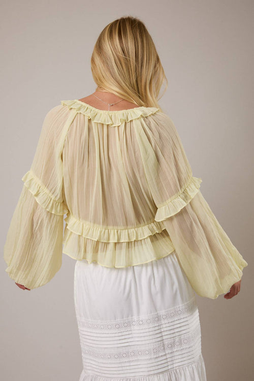 Rowdy Ruffle Blouse