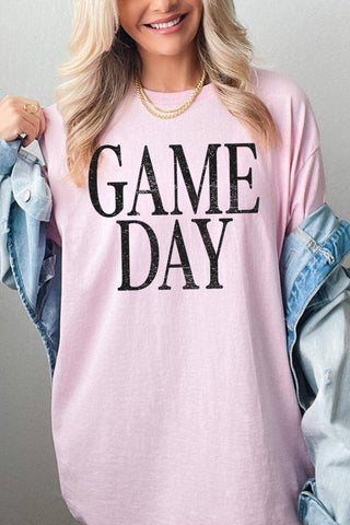 Classic Game Day Graphic Heavy Cotton Tee: NATURAL