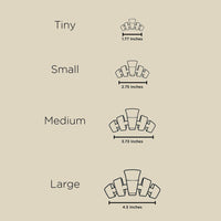 Classic Hair Clip | Small | Merry Pinkmas