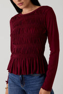 Luxe Smocked Top