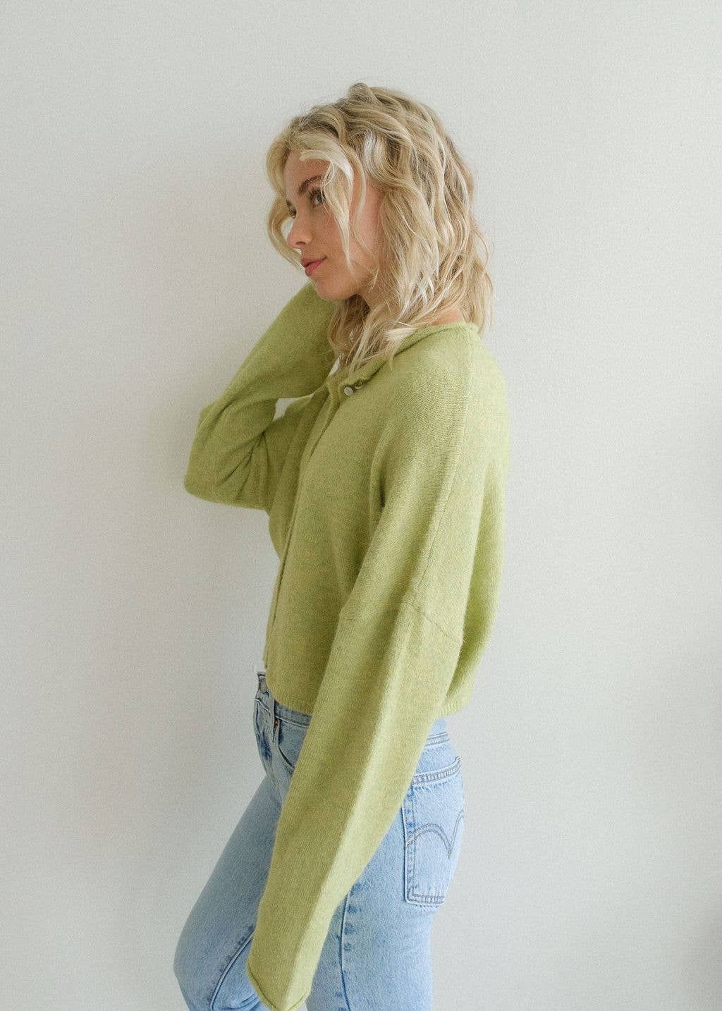 Piper Cardigan Lemongrass