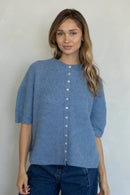 Cherie Cardigan: Tomato Red