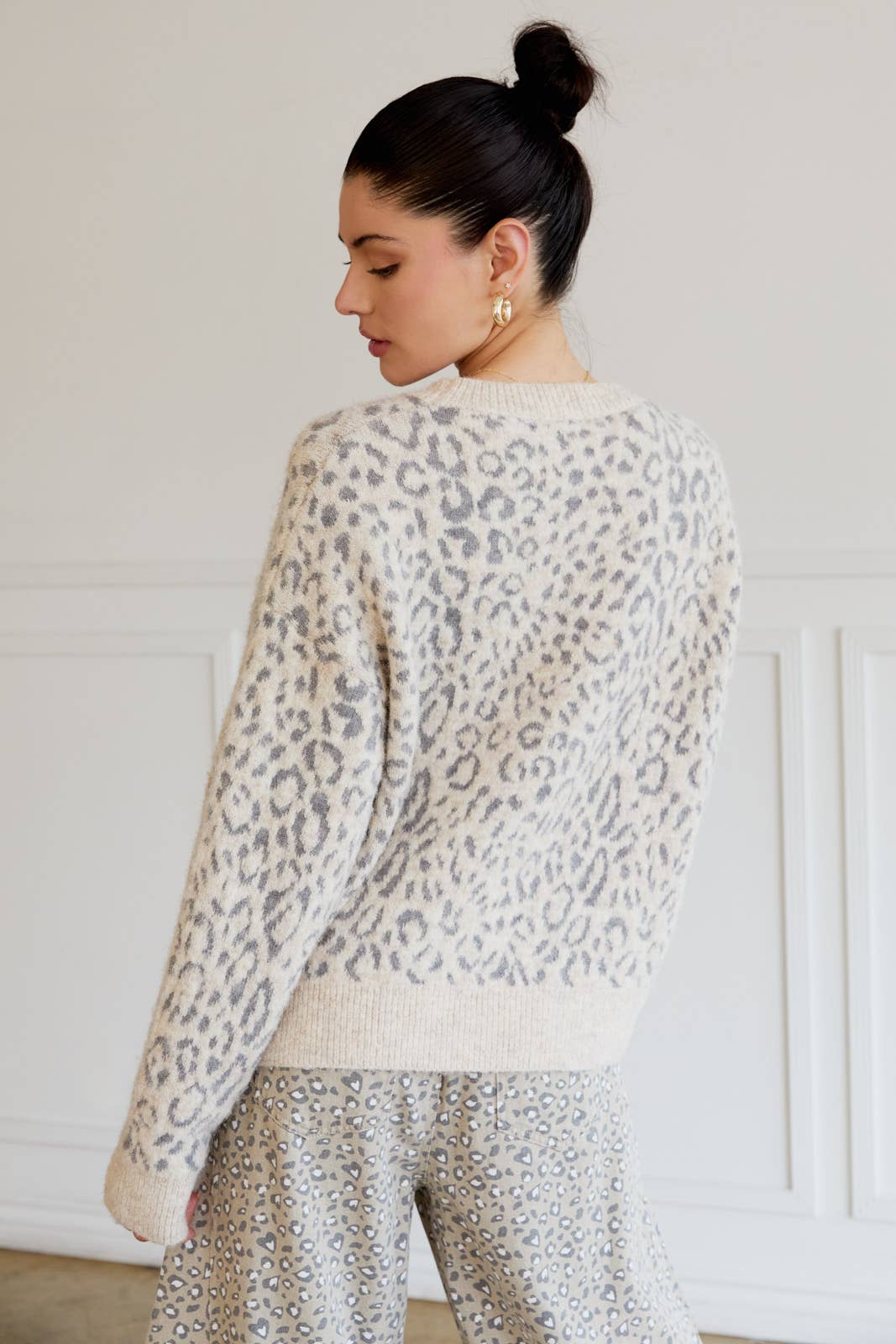 Snow Leopard Sweater
