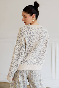 Snow Leopard Sweater