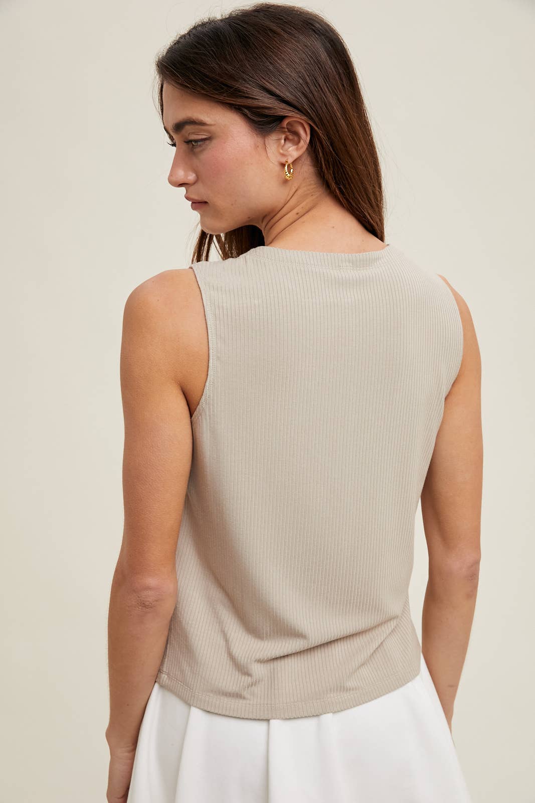 Top Priority Tank Taupe