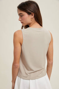 Top Priority Tank Taupe