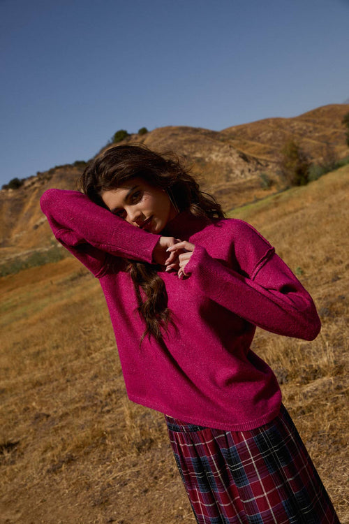 Mulberry Mood Sweater