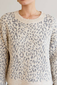 Snow Leopard Sweater