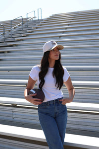 Just here for the tight ends football hat