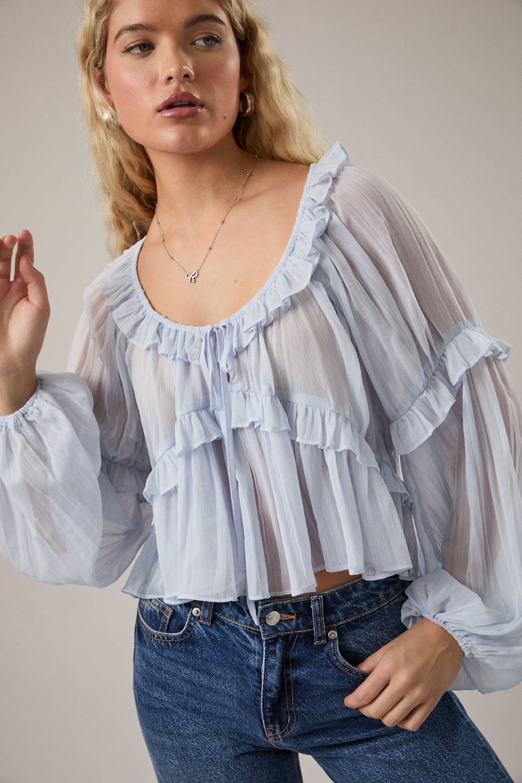 Rowdy Ruffle Blouse