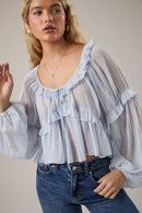 Rowdy Ruffle Blouse