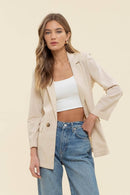 Coraline Blazer Natural