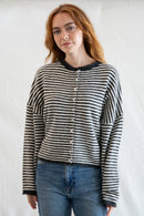 Piper Cardigan Charcoal