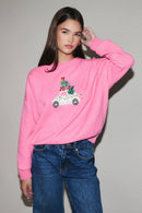 "CHRISTMAS" GRAPHIC SWEATER