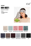 C.C Heather Knit Plain Head Wrap: Mint