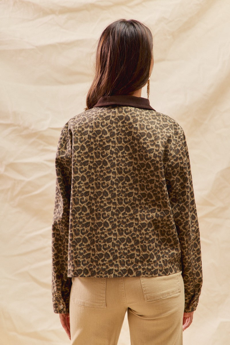 Rowan Leopard Barn Jacket