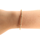 Olive Bracelet in Gold: Standard 6.75 inch