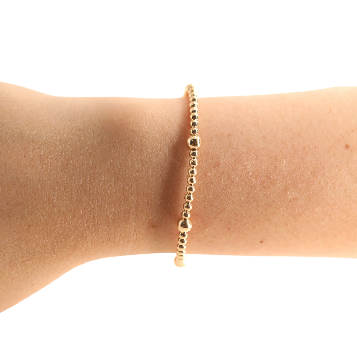Olive Bracelet in Gold: Standard 6.75 inch