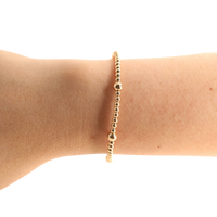Olive Bracelet in Gold: Standard 6.75 inch