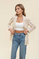 Coraline Blazer Natural