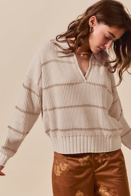 Maple Stripe Sweater