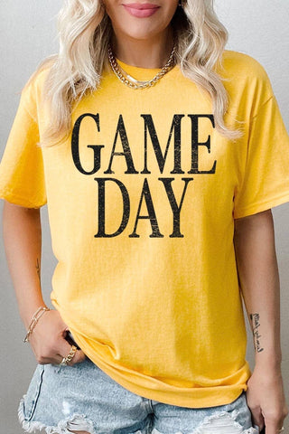 Classic Game Day Graphic Heavy Cotton Tee: NATURAL