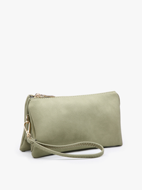 Riley Crossbody & Wristlet Grey