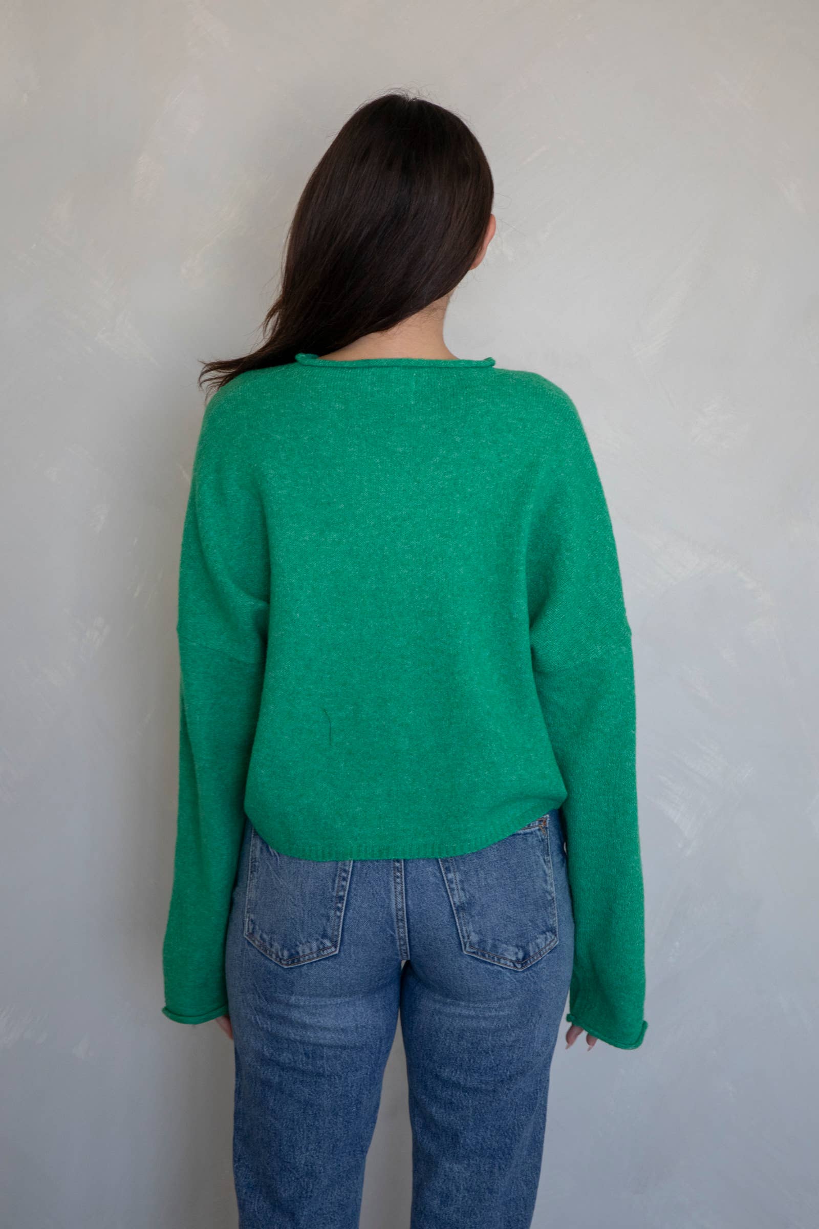 Kelly Green Piper Cardigan: Kelly Green