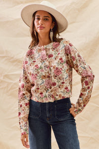 Autumn Rose Cardigan