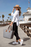 Carrie Versa Tote: Buttercream