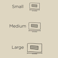 Flat Rectangle Hair Clip | Large | Merry Pinkmas