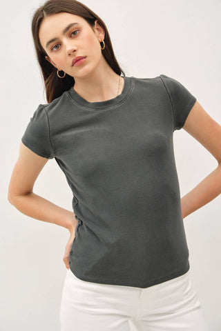 The Core Tee Charcoal