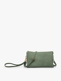 Riley Crossbody & Wristlet Grey