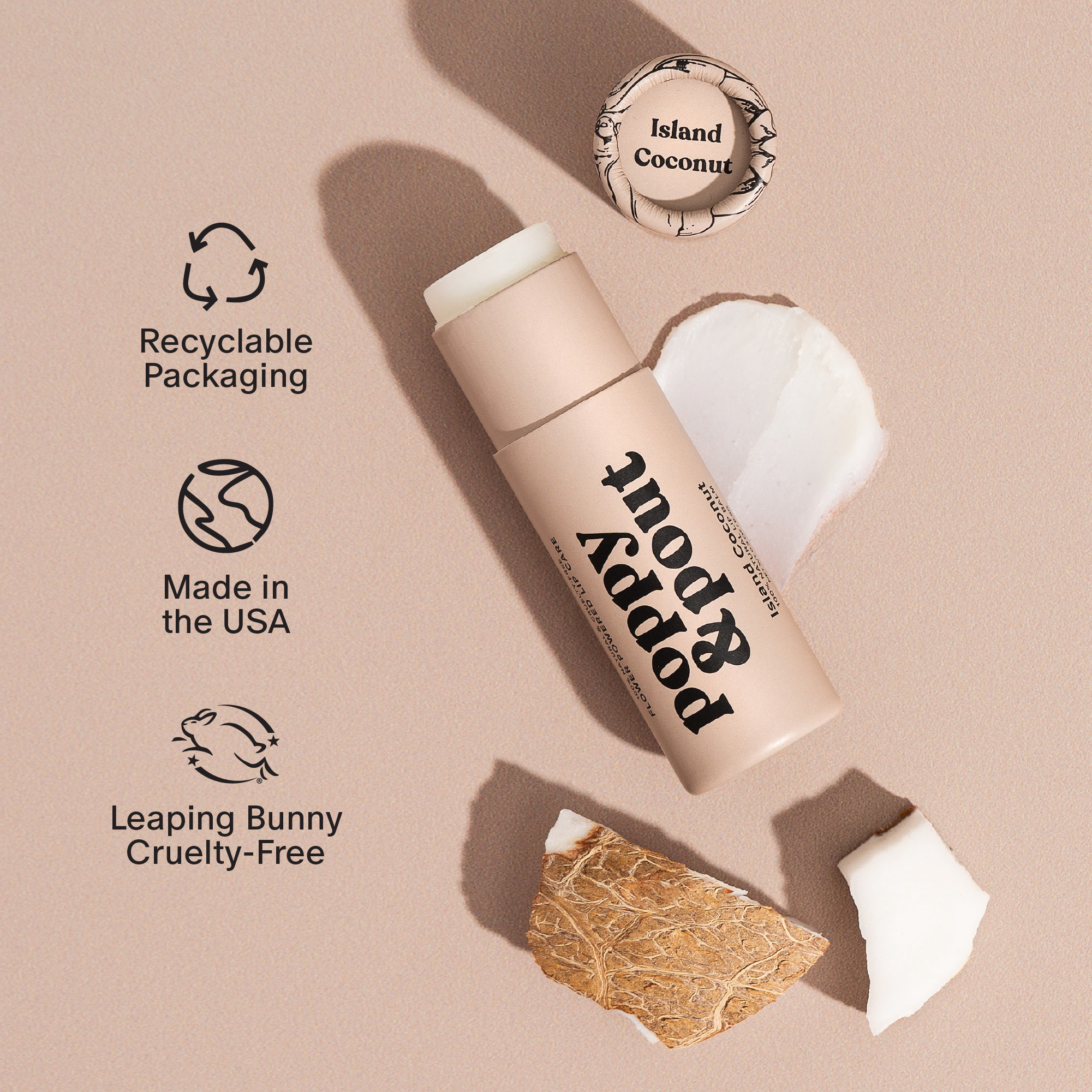 Lip Balm, Island Coconut