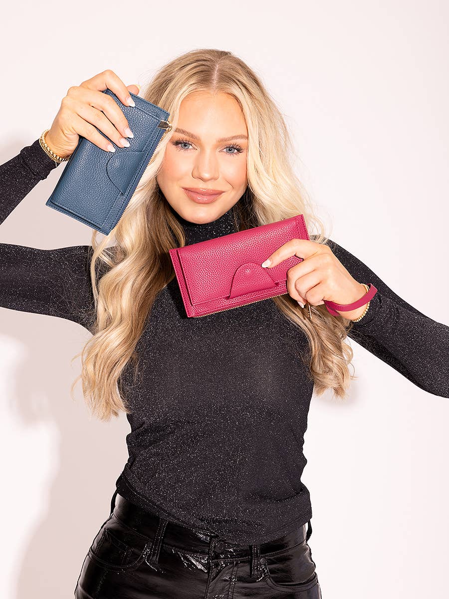 Kyla RFID Wallet: Black