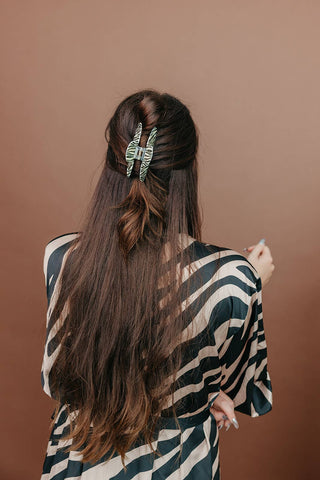 KAXI X Whitney Leavitt House of Her Zebra Claw Midi