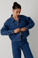 Sam Scallop Pocket Denim Jacket