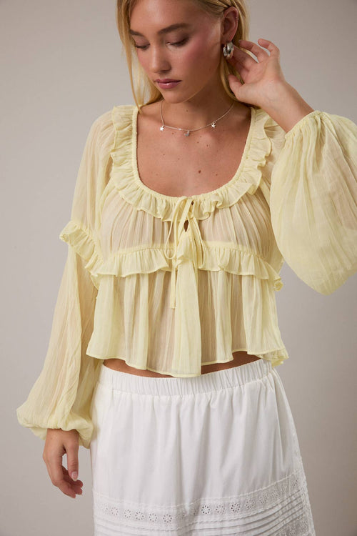 Rowdy Ruffle Blouse